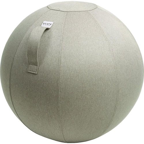 4260534590996 - VLUV LEIV Sitzball Stoffbezug in Canvas-Optik 600 - 650 mm steingrau