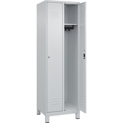 4066681611191 - C+P Spind Classic PLUS 2Abteile 1950x600x500mm lgrlgr 4066681611191 C + P Möbelsysteme 4066681611191 - C+P Spind Classic PLUS 2Abteile 1950x600x500mm lgrlgr 4066681611191 C + P Möbelsysteme