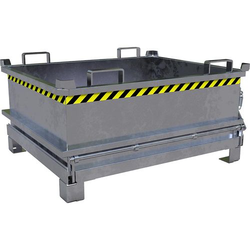 4061753119742 - eurokraft pro Klappbodenbehälter Volumen 037 m³ feuerverzinkt