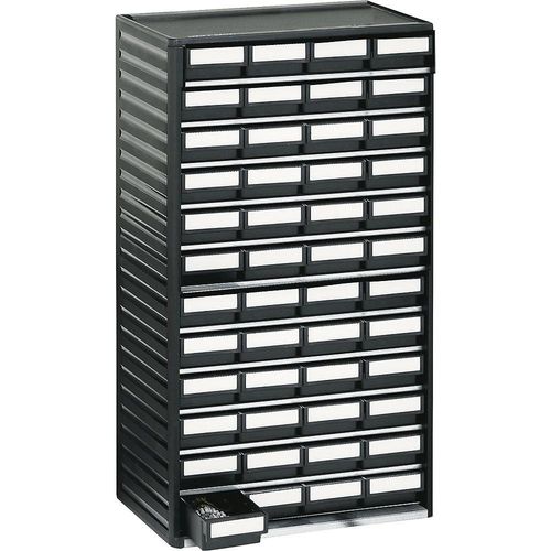 6416763034093 - Kleinteilemagazin 55 ESD HxBxT 550 x 310 x 180 mm 48 Schubladen