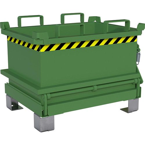 4061753119605 - eurokraft pro Klappbodenbehälter Volumen 013 m³ resedagrün RAL 6011