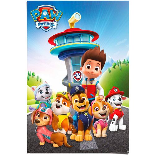 8714597391473 - Poster REINDERS Paw Patrol team bunt (farbe bild(er) mehrfarbig) B61cm H915cm Papier Bilder