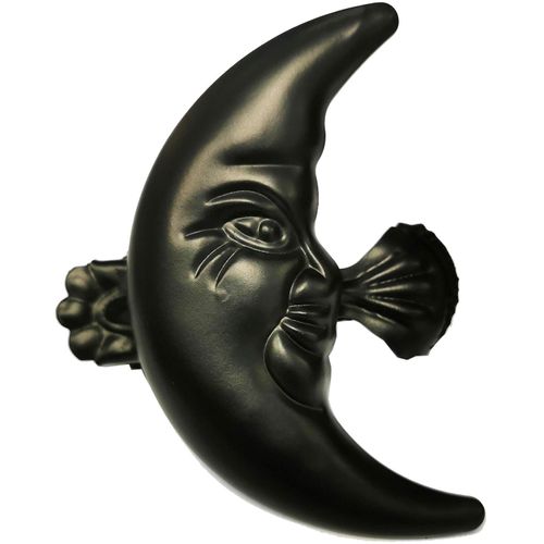 4042627048955 - Dekoklammer INDEKO Mond A Gr 1 schwarz Ø035cm Gardinenbefestigungen