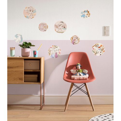 4036834343026 - Wandtattoo KOMAR Frozen Destiny - Größe 50 x 70 cm bunt Disney-Blumen-Wald Folie Wandtattoos selbstklebend Wandsticker Kinderzimmer