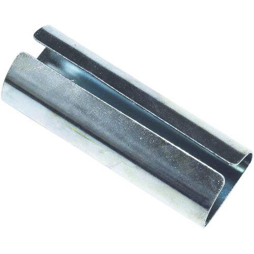 4003018241867 - Gardinenbefestigungen Ersatzteile Verbinder für Gardinenstangen mit Innenlauf I Ø 20 mm Gr 1 silber (silberfarben) 1 Stk Metall Gardinenbefestigungen Serie Einzelprogramm Chicago Ø 20 mm