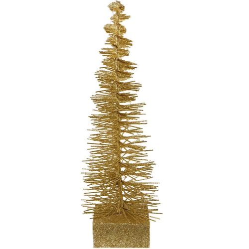 4003529895207 - LED Baum CREATIV LIGHT Weihnachtsdeko Lampen Gr Höhe 40 cm beige (champagner) Dekofiguren mit Timer und Fernbedienung