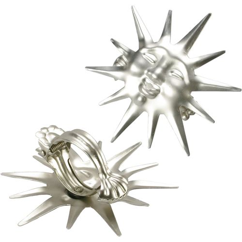 4016318172793 - Dekoklammer »Sonne« Liedeco Gardinen Vorhänge (Packung 2-St) für Gardinen Vorhänge silberfarben