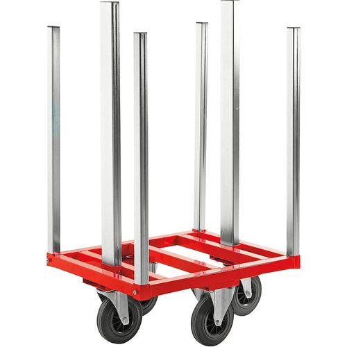 7350050356323 - Palettenwagen KM224 Transportwagen für Palettenrahmen 600x800x1215mm (BxLxH) bis 300kg belastbar 2 Bockrollen 2 Lenkrollen 7350050356323 - Palettenwagen KM224 Transportwagen für Palettenrahmen 600x800x1215mm (BxLxH) bis 300kg belastbar 2 Bockrollen 2 Lenkrollen