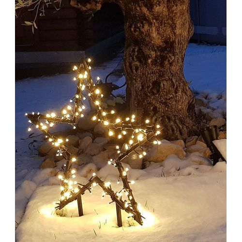 4062124406850 - LED Stern MY HOME Caden Weihnachtsstern Weihnachtsdeko mit 150 LEDs schwarz Ø60cm Leuchten Gartenstecker mit LED-Beleuchtung Ø 60 cm 4062124406850 - LED Stern MY HOME Caden Weihnachtsstern Weihnachtsdeko mit 150 LEDs schwarz Ø60cm Leuchten Gartenstecker mit LED-Beleuchtung Ø 60 cm