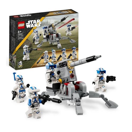 5702017421292 - Konstruktionsspiel Star Wars 75345 Fighting Pack of the Troopers Clone of the 501st Legion