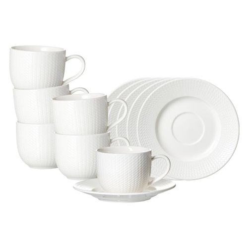 4262517046759 - Kaffeetassen mit Untertassen Saphir 220 ml 6er Set 4262517046759 - Kaffeetassen mit Untertassen Saphir 220 ml 6er Set