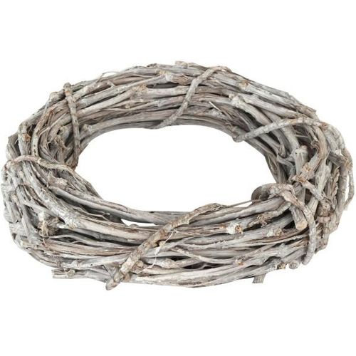 4036812125569 - Natur Deko Kranz 38 cm grobe Äste gewickelt Tischkranz Wandkranz Echtholz