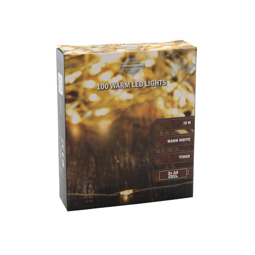 8712442168546 - 101 Drahtbeleuchtung 100 LED 10m Timer 8712442168546 - 101 Drahtbeleuchtung 100 LED 10m Timer