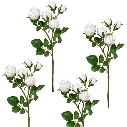 4003529905869 - Kunstblume CREATIV GREEN Kunstpflanzen Gr H 39 cm 4 St weiß Kunst-Blumen Kunstpflanzen 4er Set 4003529905869 - Kunstblume CREATIV GREEN Kunstpflanzen Gr H 39 cm 4 St weiß Kunst-Blumen Kunstpflanzen 4er Set