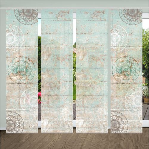 4056751438247 - Schiebegardine HOME IN GREEN MANDRIGA Gr 1 grün (mint) B60cm H245cm Polyester Gardinen SET DIGITALDRUCKBAMBUSOPTIK RECYCELT 4056751438247 - Schiebegardine HOME IN GREEN MANDRIGA Gr 1 grün (mint) B60cm H245cm Polyester Gardinen SET DIGITALDRUCKBAMBUSOPTIK RECYCELT