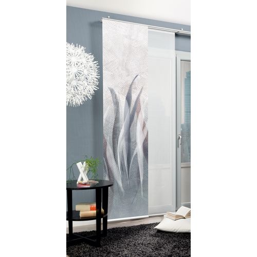 4056751514187 - Schiebegardine HOME WOHNIDEEN SIRALIO Gr 1 blau (graublau) B60cm H245cm Polyester Gardinen SCHIEBEVORHANGSEIDENOPTIKDIGITALDRUCK 4056751514187 - Schiebegardine HOME WOHNIDEEN SIRALIO Gr 1 blau (graublau) B60cm H245cm Polyester Gardinen SCHIEBEVORHANGSEIDENOPTIKDIGITALDRUCK