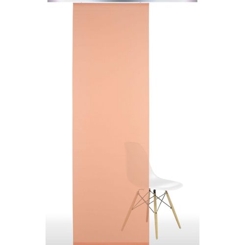 4016318029547 - Schiebegardine Gr 1 orange (pfirsich) B60cm H245cm Polyester Gardinen HxB 245x60 ohne Paneelwagen