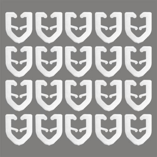 4015161002066 - T-Gleiter Teve Gr 1 weiß H18cm L12cm Kunststoff Gardinenbefestigungen für T-Schienen 4015161002066 - T-Gleiter Teve Gr 1 weiß H18cm L12cm Kunststoff Gardinenbefestigungen für T-Schienen