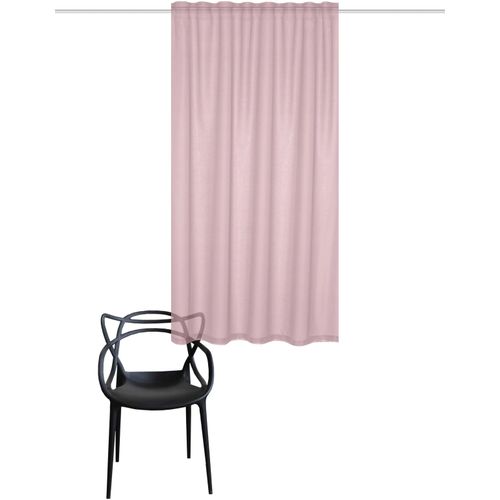 4056751483315 - Gardine HOME WOHNIDEEN DOLLY Gr 1 rosa (altrose) B140cm H145cm Voile Polyester Gardinen transparent 4056751483315 - Gardine HOME WOHNIDEEN DOLLY Gr 1 rosa (altrose) B140cm H145cm Voile Polyester Gardinen transparent