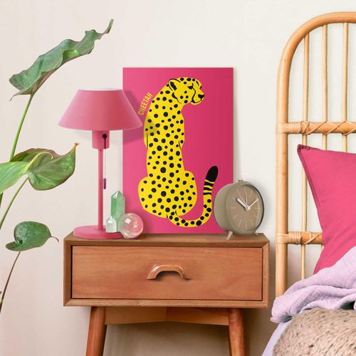 8714597639537 - Leinwandbild REINDERS Cheetah gelb (farbe bild(er) gelb) B20cm H30cm T25cm Leinwand Bilder 8714597639537 - Leinwandbild REINDERS Cheetah gelb (farbe bild(er) gelb) B20cm H30cm T25cm Leinwand Bilder