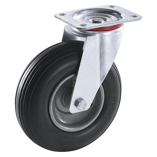 4061753298874 - PU-Reifen pannensicher Lenkrolle Rad-ØxB 210 x 65 mm Rollenlager kaiserkraft 4061753298874 - PU-Reifen pannensicher Lenkrolle Rad-ØxB 210 x 65 mm Rollenlager kaiserkraft