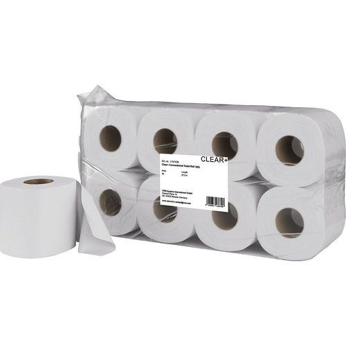 4049657038789 - Toilettenpapier Standard Clear+ VE à 64 Rollen 3-lagig kaiserkraft