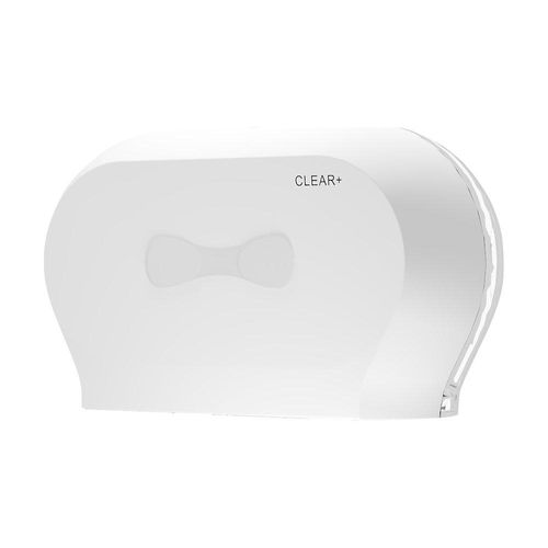 4049657038932 - CWS Toilettenpapierspender Midi Clear+ HxBxT 1200 x 800 x 2200 mm Kunststoff weiß 4049657038932 - CWS Toilettenpapierspender Midi Clear+ HxBxT 1200 x 800 x 2200 mm Kunststoff weiß