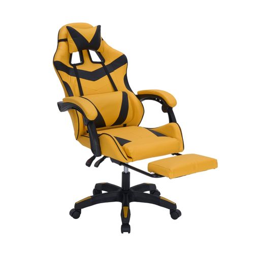 4255701932341 - Gaming Stuhl Krit Eco Gelb-Schwarz