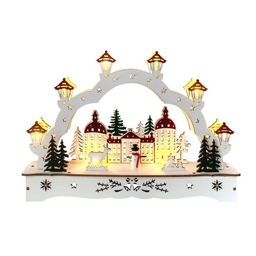 4255701923769 - Schwibbogen Winterschloss