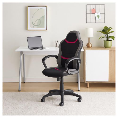 4255701908445 - Bürostuhl höhenverstellbar Marcel Pink