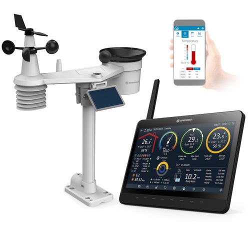 4007922099293 - BRESSER MeteoChamp 9-in-1-WLAN-Wetterstation mit digitalem Bilderrahmen 4007922099293 - BRESSER MeteoChamp 9-in-1-WLAN-Wetterstation mit digitalem Bilderrahmen