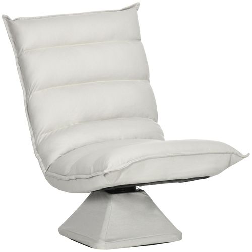 4251774991254 - Bodensessel mit Sockel grau 62L x 62B x 95H cm bodensofa bodenstuhl 360° drehbar bodensessel meditationsstuhl