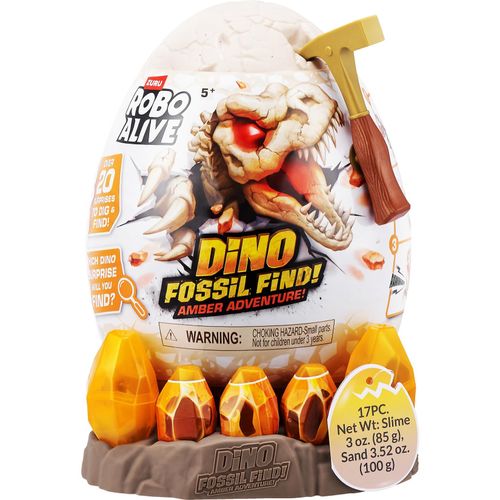 4894680042735 - Robo Alive - Dino Fossil Find Amber Adventure Spielfigur