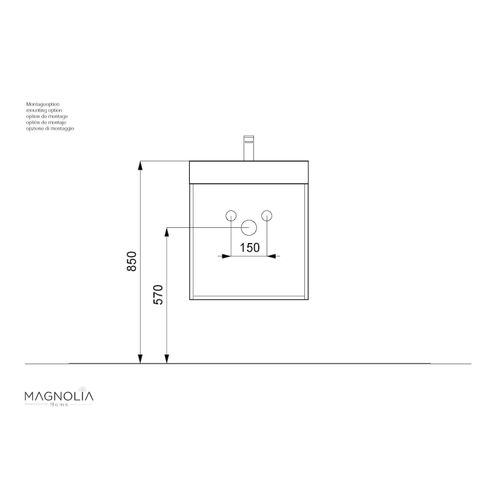 4251982674079 - POSSEIK Waschbecken mit Unterschrank CUBI SLIMLINE eiche gold 500 x 318 x 563 cm 4251982674079 - POSSEIK Waschbecken mit Unterschrank CUBI SLIMLINE eiche gold 500 x 318 x 563 cm