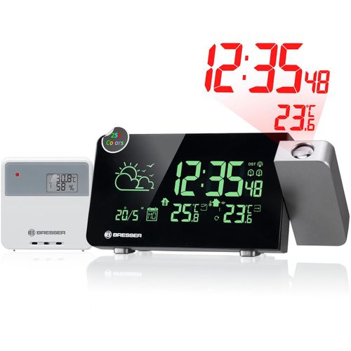 4007922099637 - BRESSER Funkwetterstation mit Projektion und Farbwechsel 4007922099637 - BRESSER Funkwetterstation mit Projektion und Farbwechsel