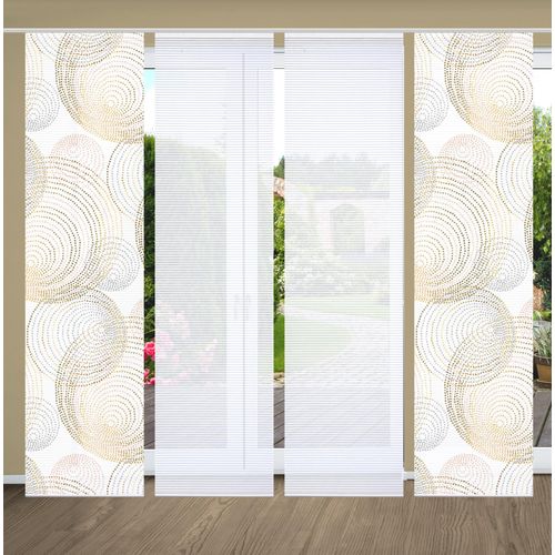 4056751437981 - Schiebegardine HOME IN GREEN SPIRO Gr 1 gold (goldfarben) B60cm H245cm Polyester Gardinen SET DIGITALDRUCKBAMBUSOPTIK RECYCELT 4056751437981 - Schiebegardine HOME IN GREEN SPIRO Gr 1 gold (goldfarben) B60cm H245cm Polyester Gardinen SET DIGITALDRUCKBAMBUSOPTIK RECYCELT