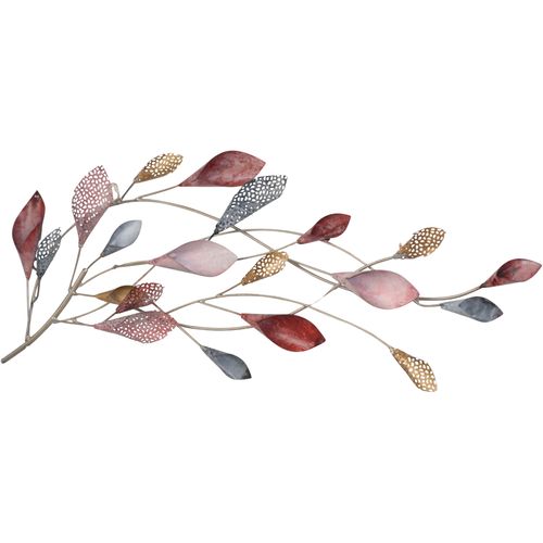 4046884092706 - Wanddekoobjekt HOFMANN LIVING AND MORE Wanddekoration rot Wanddekoobjekte B H T 71cm x 18cm x 6cm Metall B71cm H18cm T6cm