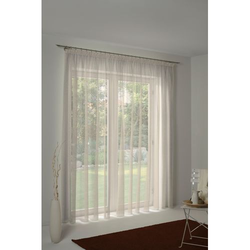 4004567153656 - Vorhang WIRTH LORCA Gr 1 beige B132cm H150cm Obermaterial 66% Polyester 34% Baumwolle Gardinen