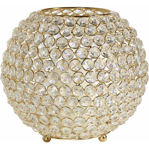 4260596721307 - Windlicht HOME AFFAIRE Kristall Kerzenhalter Gr H 18 cm goldfarben Teelichthalter Weihnachtsdekoration Windlicht Laternen Windlichter Kerzenhalter 4260596721307 - Windlicht HOME AFFAIRE Kristall Kerzenhalter Gr H 18 cm goldfarben Teelichthalter Weihnachtsdekoration Windlicht Laternen Windlichter Kerzenhalter