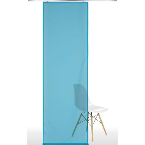 4016318302404 - Schiebegardine Gr 1 blau (hellblau) B60cm H245cm Polyester Gardinen HxB 245x60