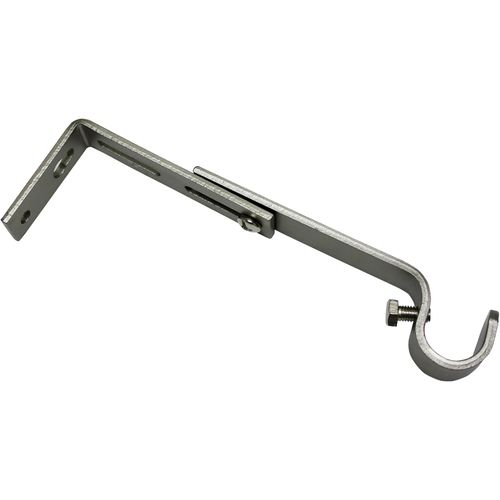 4003018115229 - Träger Memphis Gardinenstangenhalterungen silberfarben (edelstahlfarben) Gardinenstangenhalter Serie Einzelprogramm Memphis Ø 16 mm