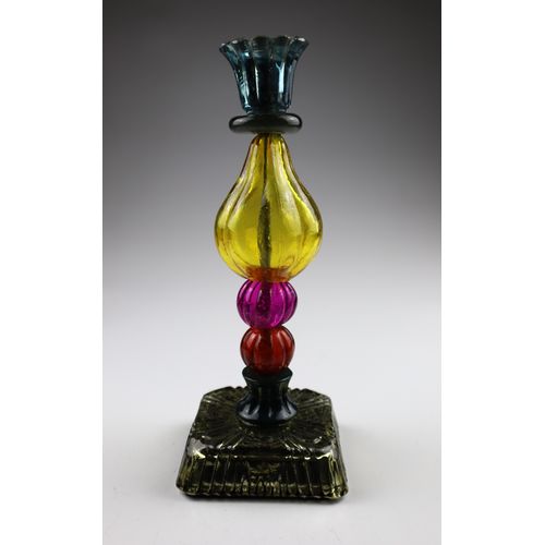 4056422396944 - Kerzenhalter AM DESIGN aus Glas multicolor B10cm H24cm Glas Kerzenhalter BxH 10x24 cm 4056422396944 - Kerzenhalter AM DESIGN aus Glas multicolor B10cm H24cm Glas Kerzenhalter BxH 10x24 cm