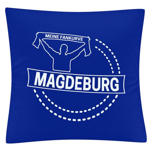 4068859544577 - multifanshop Kissenbezug - Magdeburg - Meine Fankurve - Druck weiß - Kissen 4068859544577 - multifanshop Kissenbezug - Magdeburg - Meine Fankurve - Druck weiß - Kissen