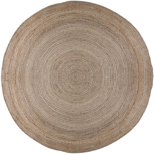4255632536533 - Handgewebter Jute-Teppich in Naturtönen Eden Farbe Braun 180x180 cm Kadima Design