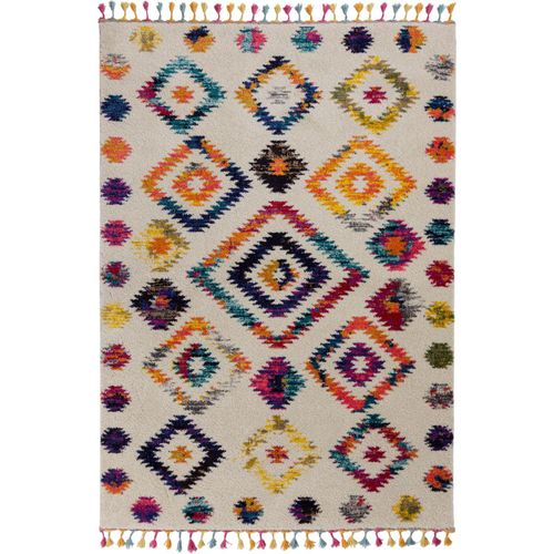 4255632537424 - Bunter Pflegeleichter Teppich Arun Kim im Berber-Stil 120x170 cm Kadima Design