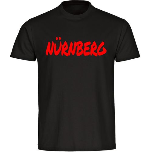 4068859530853 - multifanshop Kinder T-Shirt - Nürnberg - Textmarker - Druck rot - Kind