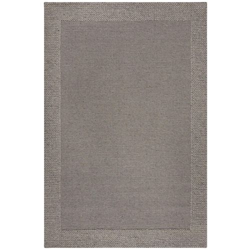 4255632539336 - Exklusiver Wohnzimmerteppich Calder Wolle-Polyester-Mix Farbe Grau 120x170 cm Kadima Design