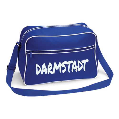 4068859526184 - multifanshop Retrotasche - Darmstadt - Textmarker - Druck weiß - Tasche 4068859526184 - multifanshop Retrotasche - Darmstadt - Textmarker - Druck weiß - Tasche