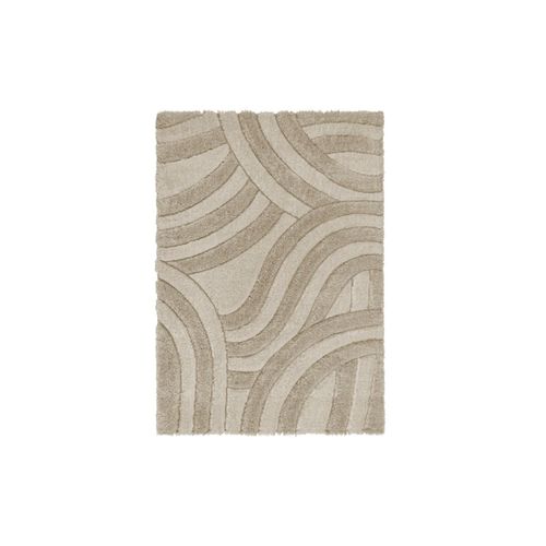 4255632543814 - Hochflor-Teppich aus 100% recyceltem Polyester handgeschnitzt & umweltfreundlich – Nadd Naturfarben 160x230 cm Kadima Design 4255632543814 - Hochflor-Teppich aus 100% recyceltem Polyester handgeschnitzt & umweltfreundlich – Nadd Naturfarben 160x230 cm Kadima Design