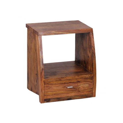 4251745764948 - Sheesham Nachtkonsole Landhausstil Schublade & Ablage - Robust & Stilvoll 4251745764948 - Sheesham Nachtkonsole Landhausstil Schublade & Ablage - Robust & Stilvoll